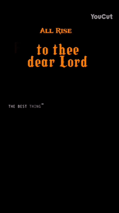 to thee dear Lord 