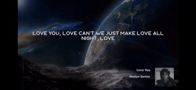 Hadyn Senior - Love You Lyric Video