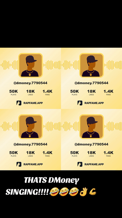 Dmoney can sing