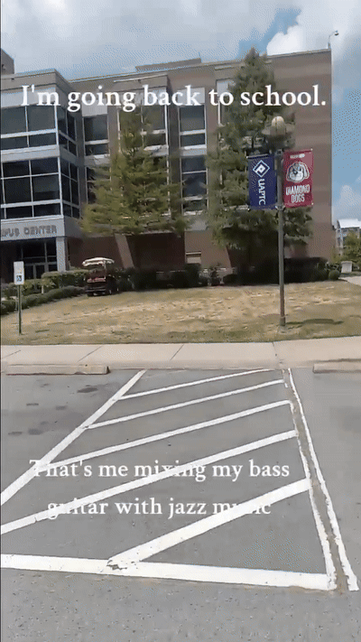 I'm going back to school.