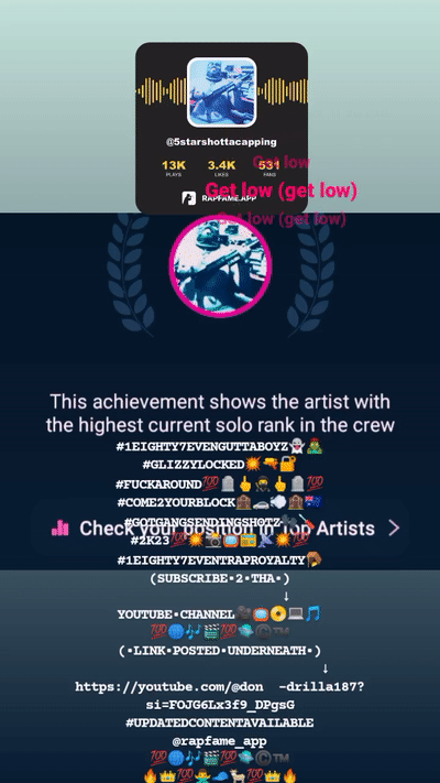 STATUS POSITION-ACHIEVEMENT💯🌐🎶🎬💯🛸©️™️🙅♂️🧢
