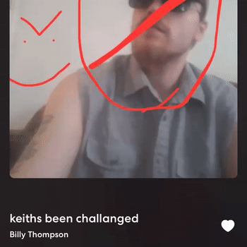 Keith’s been challenged 