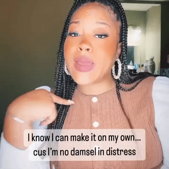 No damsel in distress 