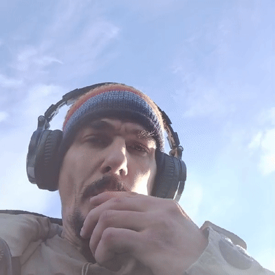 mic and my phone I'm really stoned lol