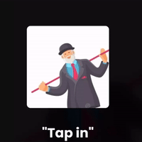 tap in