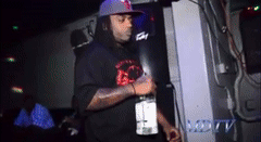 Stizzy2Hard performing Dipped Out In Da Cut
