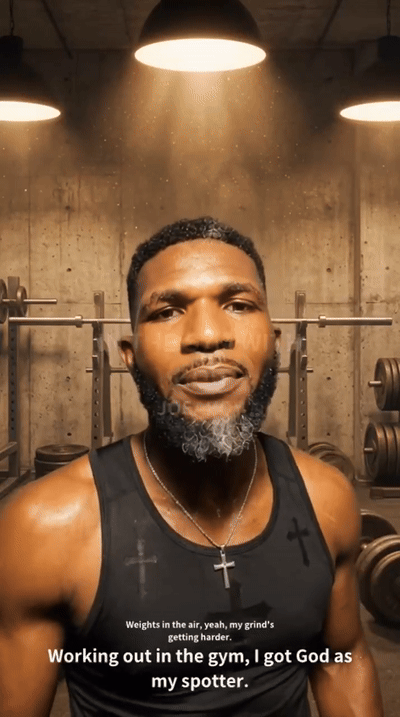 IN THE GYM WITH GOD 