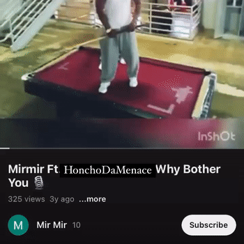 why bother you -HonchoDaMenace