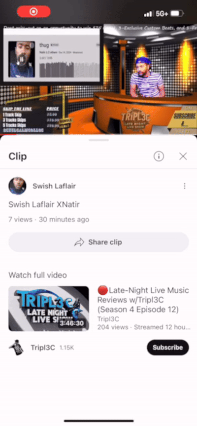 Music Review Clip(Swish Laflair Thug Ft. Natir)