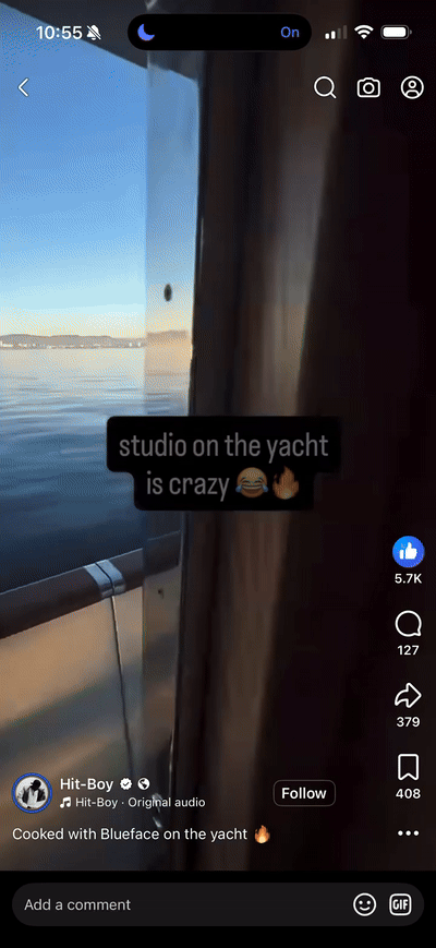 Studio on the yacht