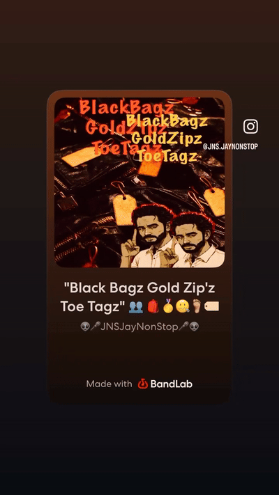 BlackBagz GoldZipz ToeTagz 
