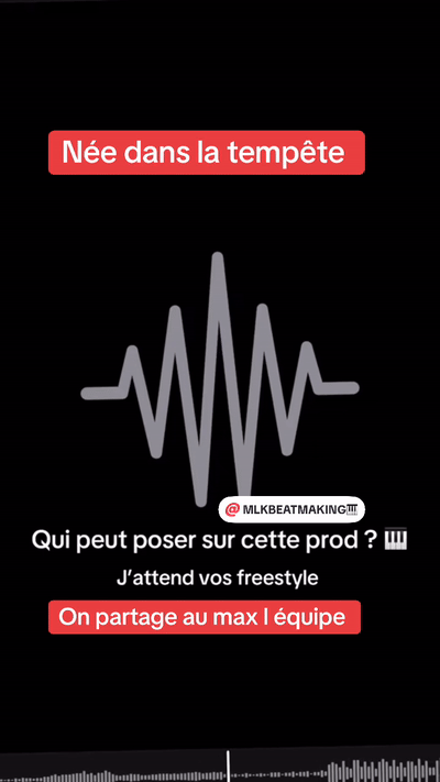 née dans la tempête #rap #rapfr