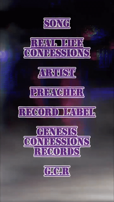 Preacher's confessions