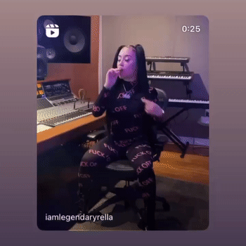 let her talk her shit 